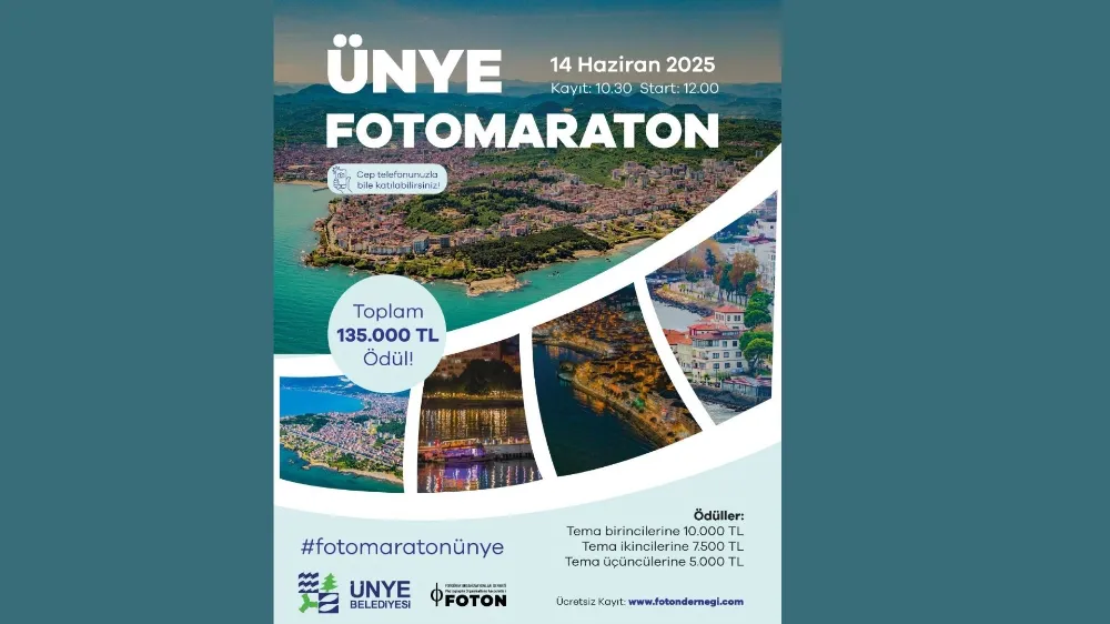 ÜNYE BELEDİYESİ’NDEN FOTOĞRAF YARIŞMASI