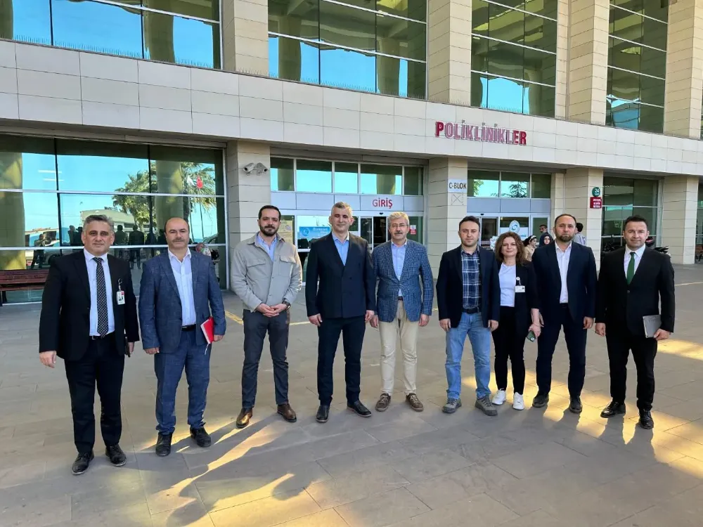 ORDU İL SAĞLIK MÜDÜRÜ DR. DURSUN TÜZÜN’DEN ÜNYE DEVLET HASTANESİ’NE ZİYARET