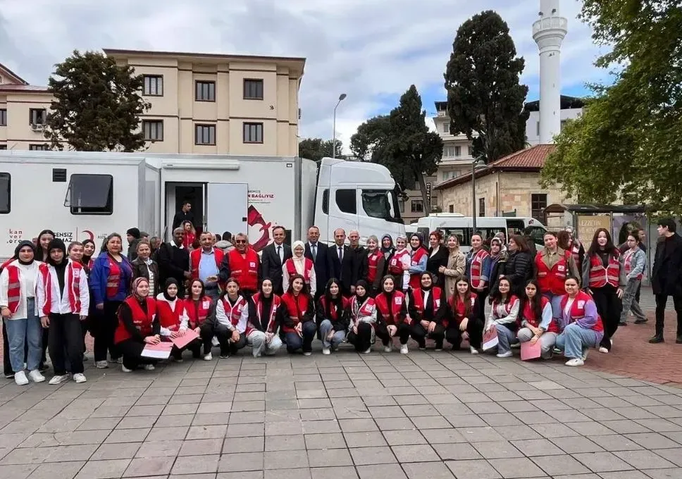 Ünye’de Kan Bağışına Yoğun İlgi