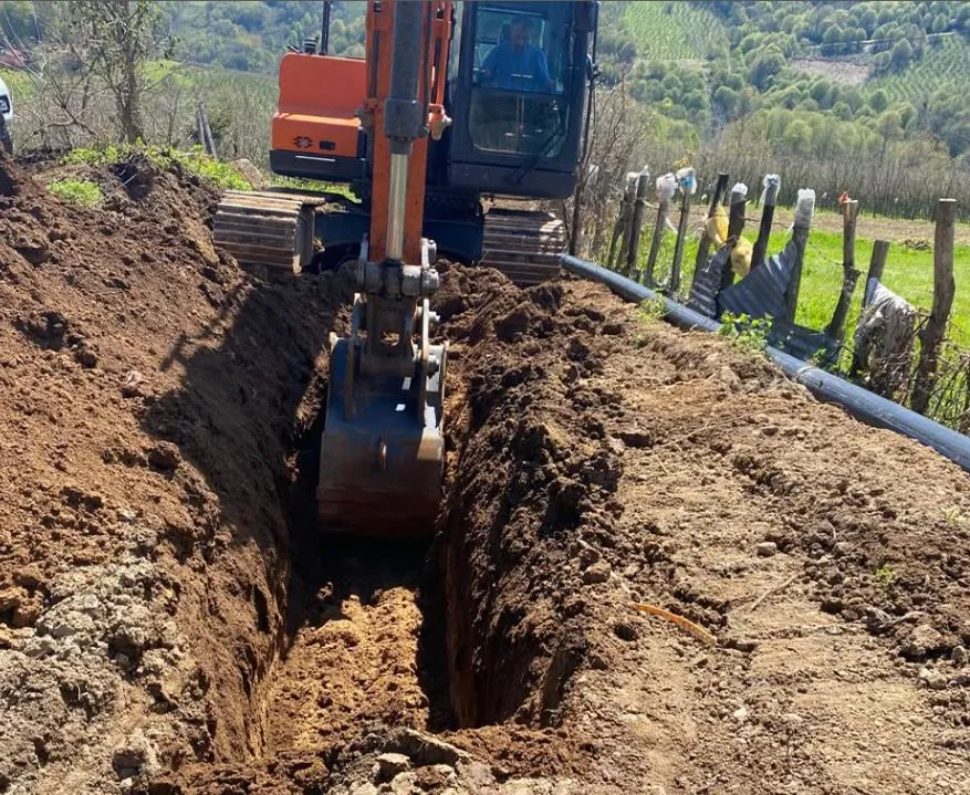 GÜRGENTEPE’YE 2025 METRELİK İLAVE İÇME SUYU HATTI