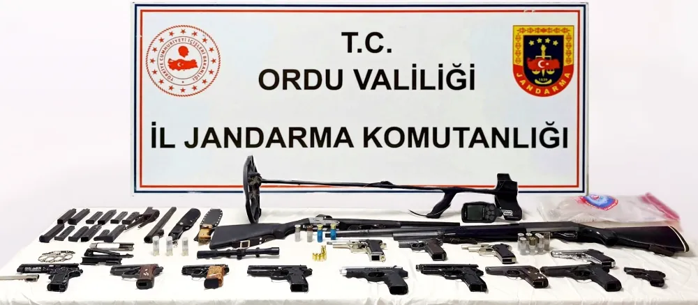 Akkuş’ta Silah Kaçakçılığı Operasyonu: 3 Kişi Gözaltına Alındı