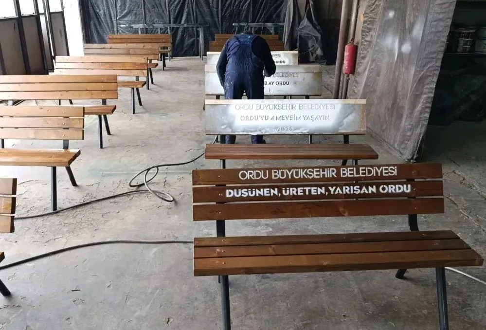 PARKLARA ESTETİK KATAN ATÖLYE…