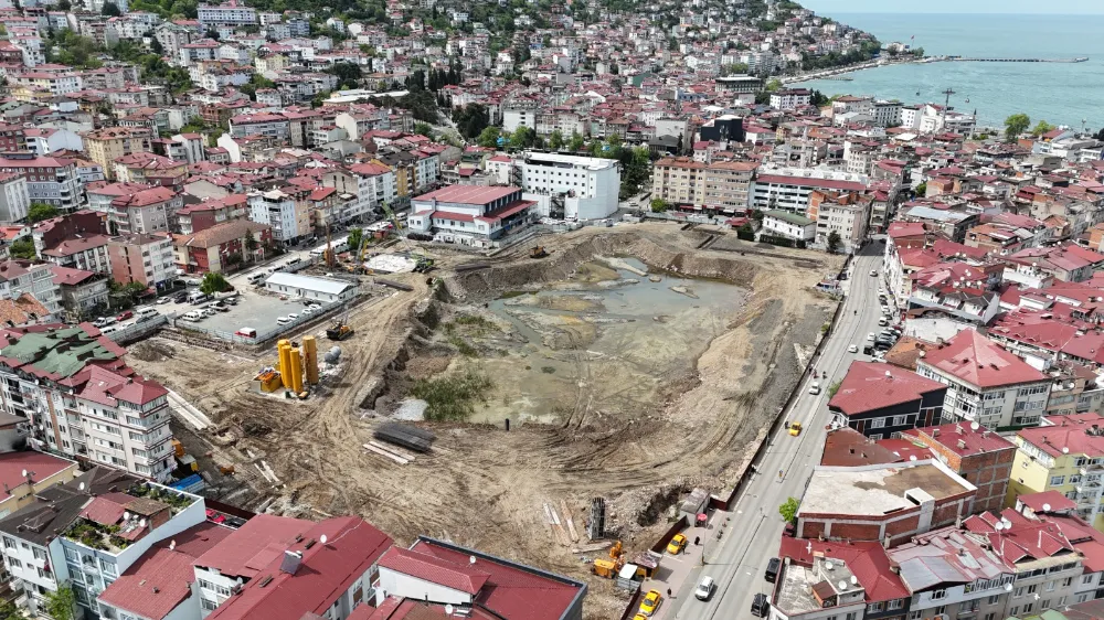 ORDU’DA 2 BİN ARAÇLIK OTOPARK İNŞAATI BAŞLADI