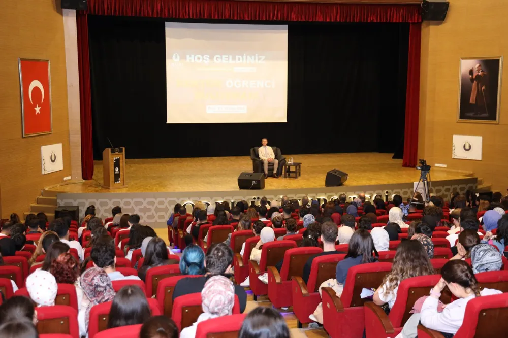 Rektör Baş, “Rektör-Öğrenci Buluşması kapsamında Üniversitemiz Öğrencileri ile Bir Araya Geldi
