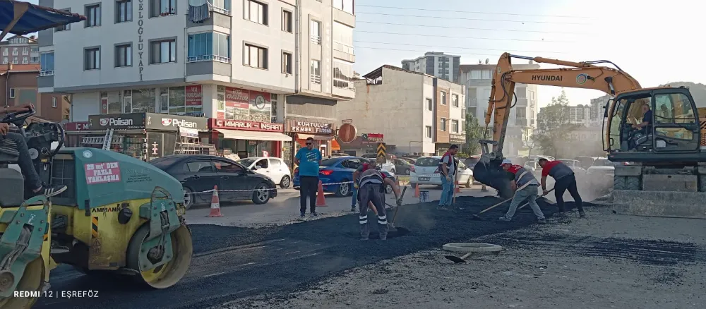 BÜYÜKŞEHİR 19 İLÇEDE ÇALIŞMALARINI SÜRDÜRÜYOR