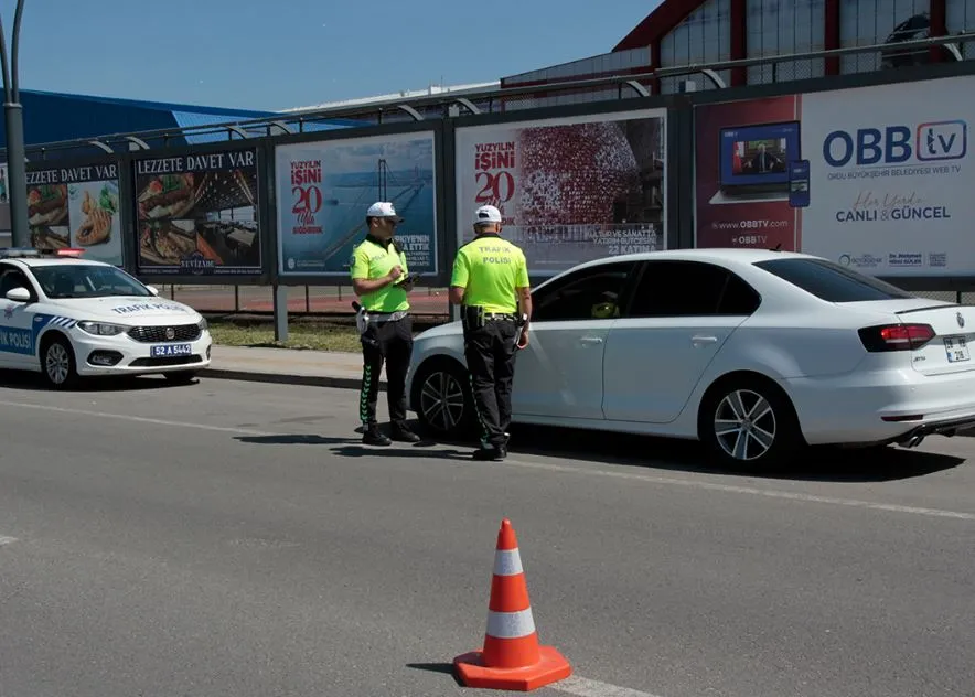 ORDU’DA BİR HAFTADA 16 BİN ARAÇ DENETLENDİ