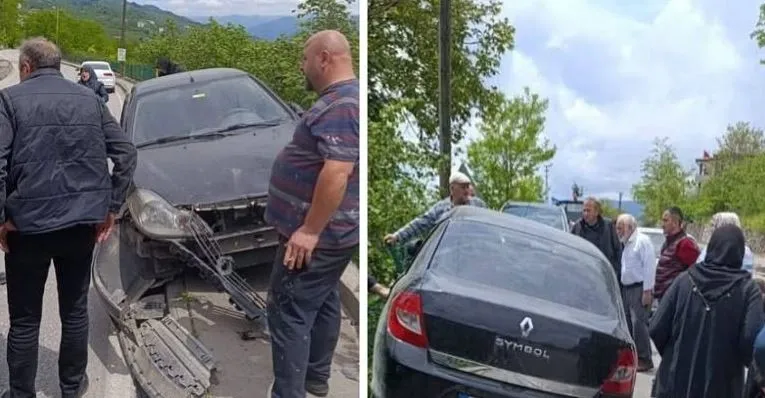 Aybastı’da Hastane Mevkiinde Trafik Kazası: Yaralılar Hastaneye Kaldırıldı