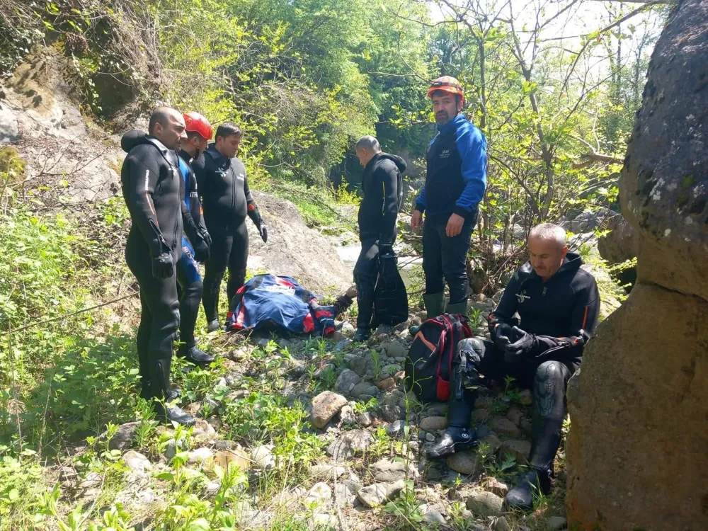 KÜPKAYA KANYONU’NDAKİ ARAMA KURTARMA ÇALIŞMALARI ACI SONLA BİTTİ...
