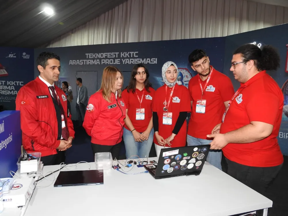 OMÜ Rektörü Prof. Dr. Fatma Aydın, TEKNOFEST Kıbrıs’a Katıldı