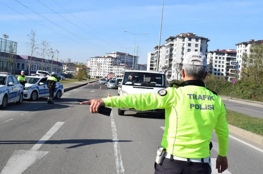 ORDU’DA 4 AYDA 500 BİN ARAÇ DENETLENDİ!