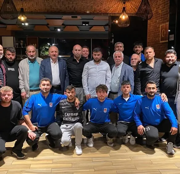 ÇAYBAŞI BELEDİYESPOR’A PLAY-OFF FİNALİ ÖNCESİ MORAL YEMEĞİ
