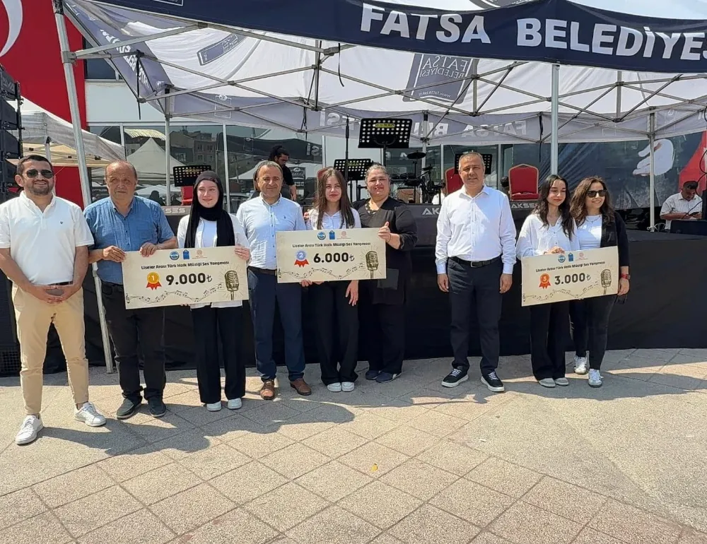 GENÇ YETENEKLER FATSA’DA SAHNE ALDI…