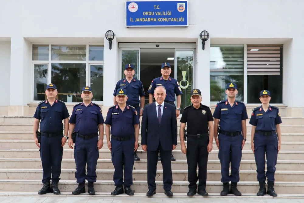 VALİ EROL’DAN JANDARMA TEŞKİLATINA KUTLAMA ZİYARETİ