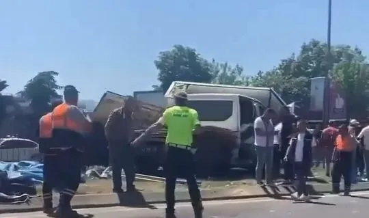 Ordu-Samsun Yolunda Dehşet Kaza!