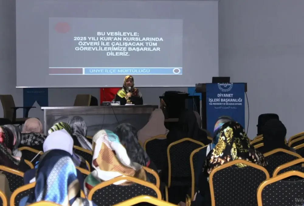 Ünye’de Yaz Kur’an Kursları Öncesi Eğitim Semineri