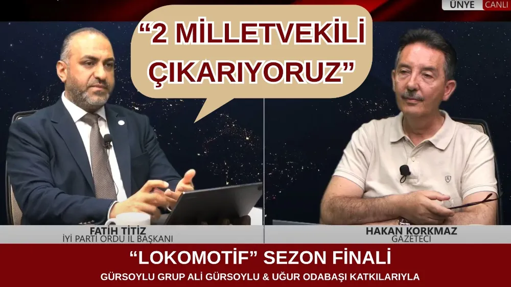 “BUGÜN SEÇİM OLSA 2 MİLLETVEKİLİ ÇIKARIYORUZ”