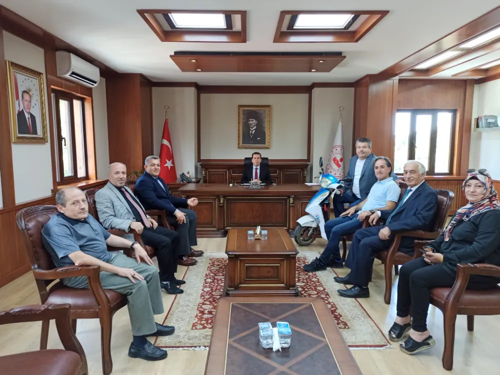 ÜSTP’DEN KAYMAKAM IŞIK’A ZİYARET: GÖKÇE BEBEK İÇİN UMUTLAR ARTTI