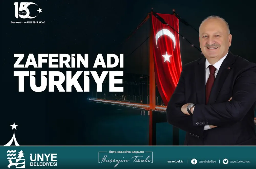 BAŞKAN TAVLI: “15 TEMMUZ, ÜLKEMİZ İÇİN BİR MİLATTIR”
