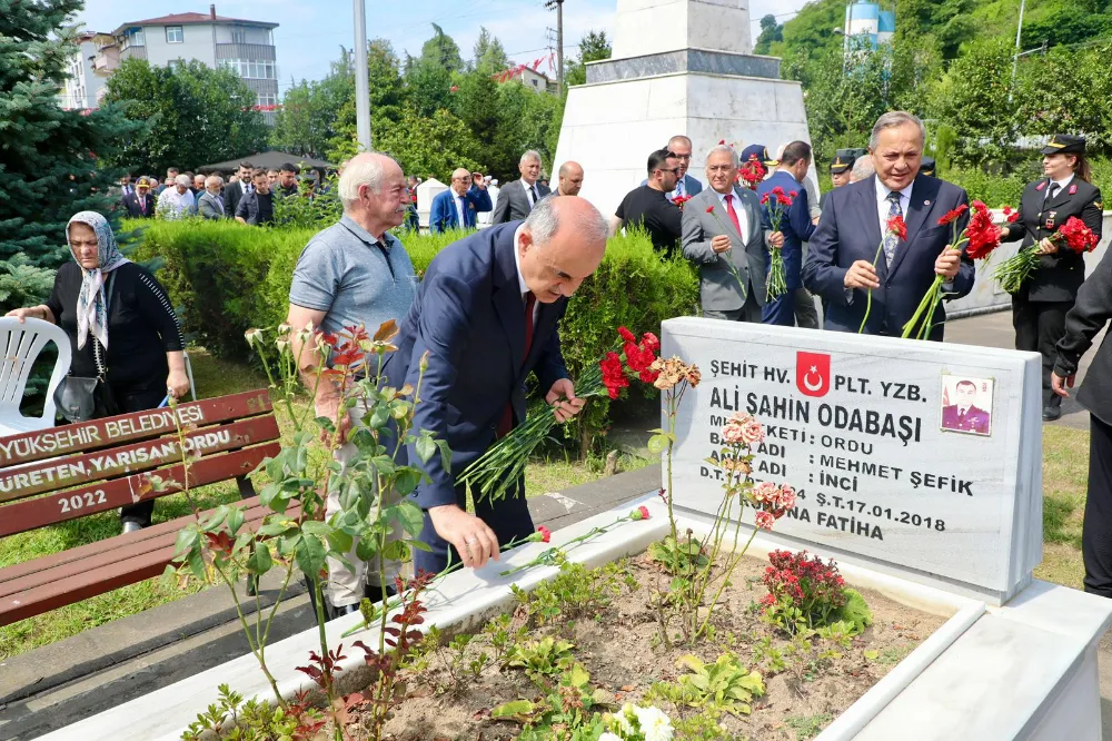 ŞEHİTLERİMİZ DUALARLA YAD EDİLDİ