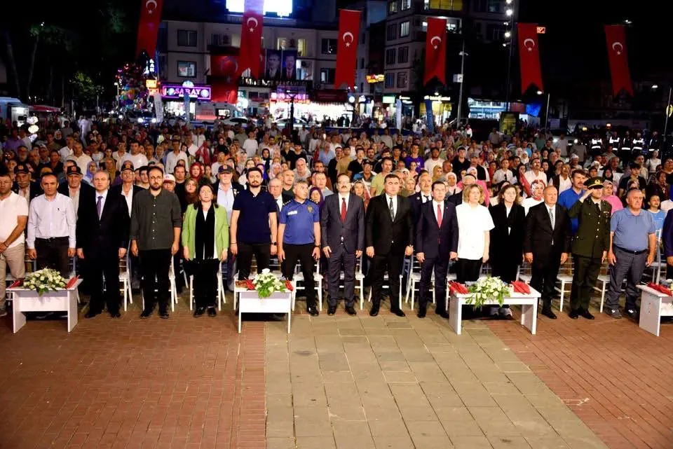 15 Temmuz Ünye’de Duygusal Anlarla Anıldı..
