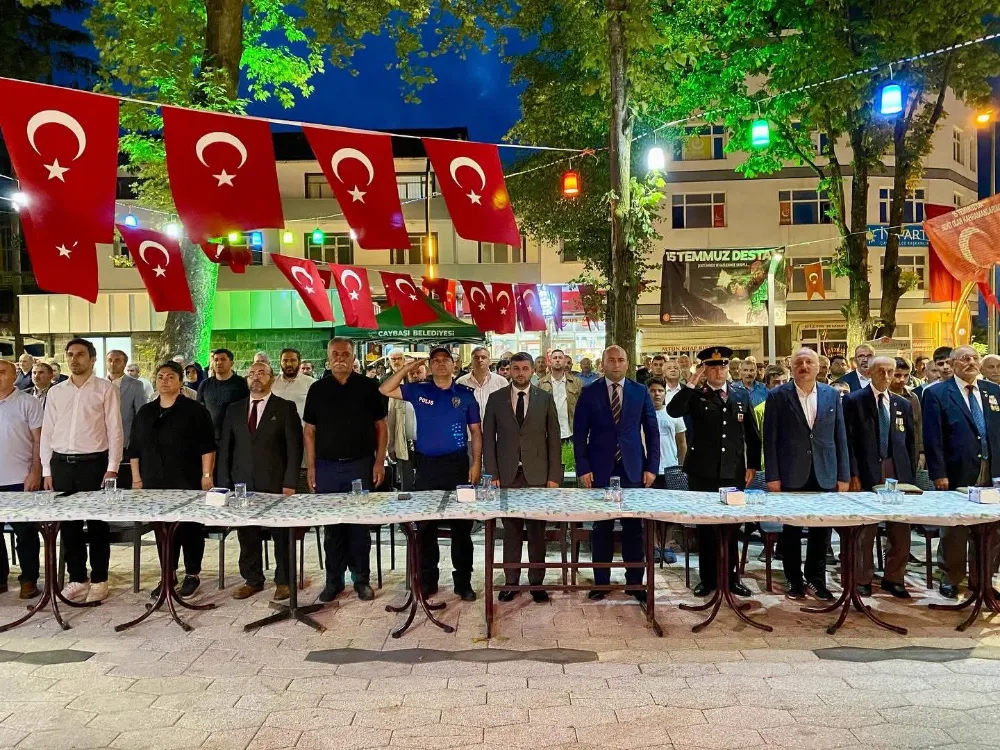 Çaybaşı’nda 15 Temmuz Demokrasi ve Milli Birlik Günü Anıldı