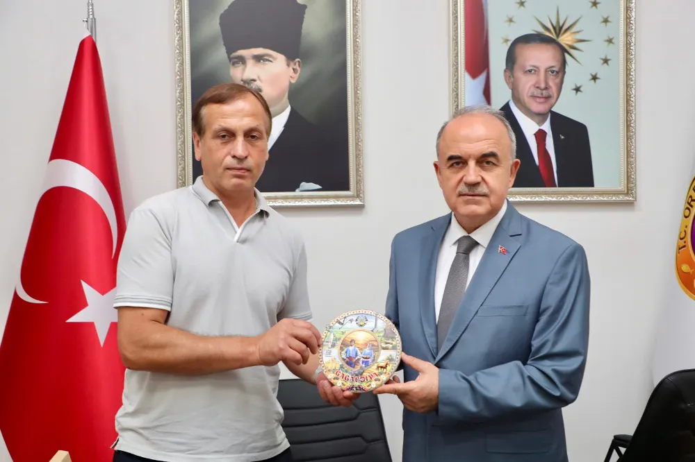 Moldova Gagavuzya’dan Gelen Heyet, Ordu Valisi Muammer Erol’u Ziyaret Etti