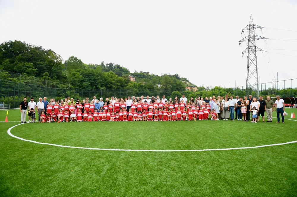 AVRUPA SPOR ŞEHRİNDE YAZ FUTBOL OKULU SONA ERDİ
