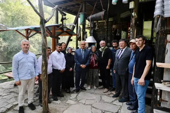 Vali Erol, Küpkaya Kanyonu’nunda İncelemede Bulundu