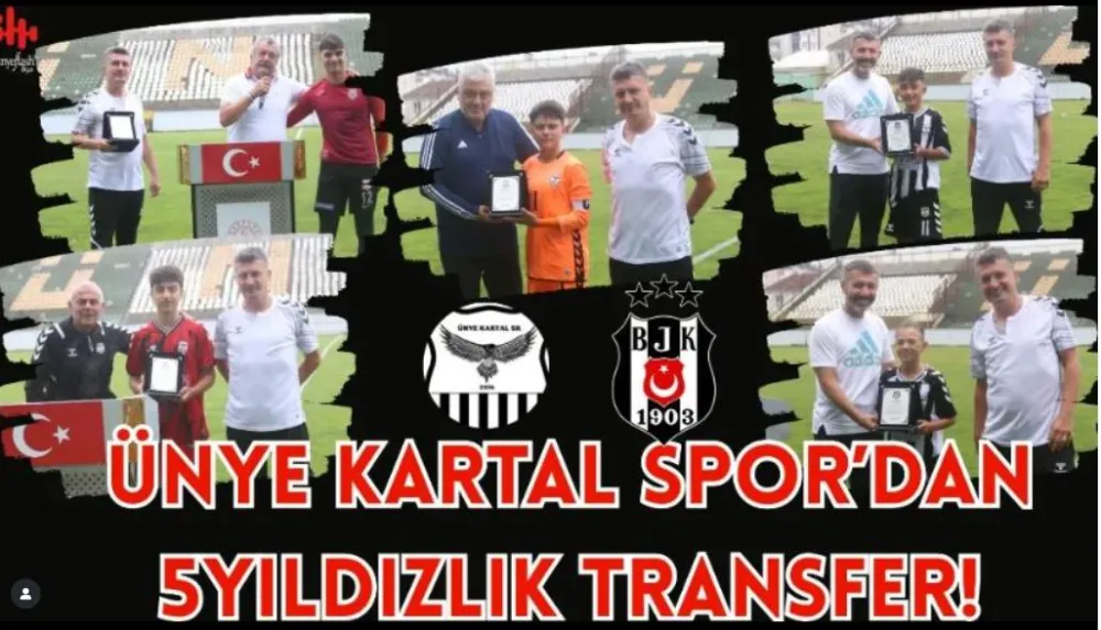 ÜNYE KARTAL SPOR’DAN 5 YILDIZLIK TRANSFER!