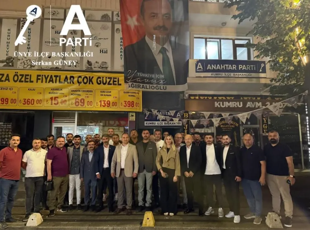 BAŞKAN SERKAN GÜNEY ORDU’NUN HER YERİNDE...