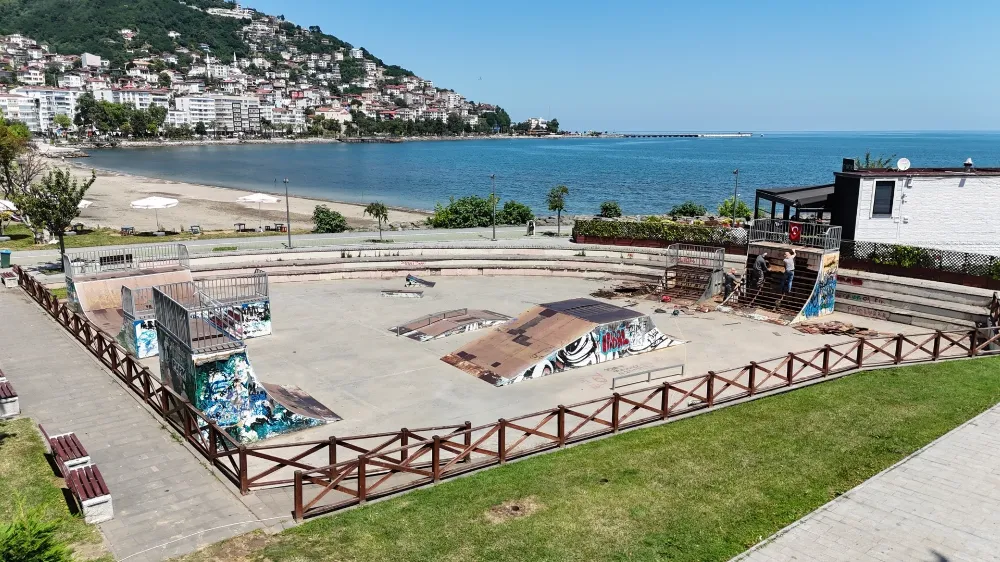 GENÇLER BU HABER SİZE! SKATE PARK YENİLENİYOR