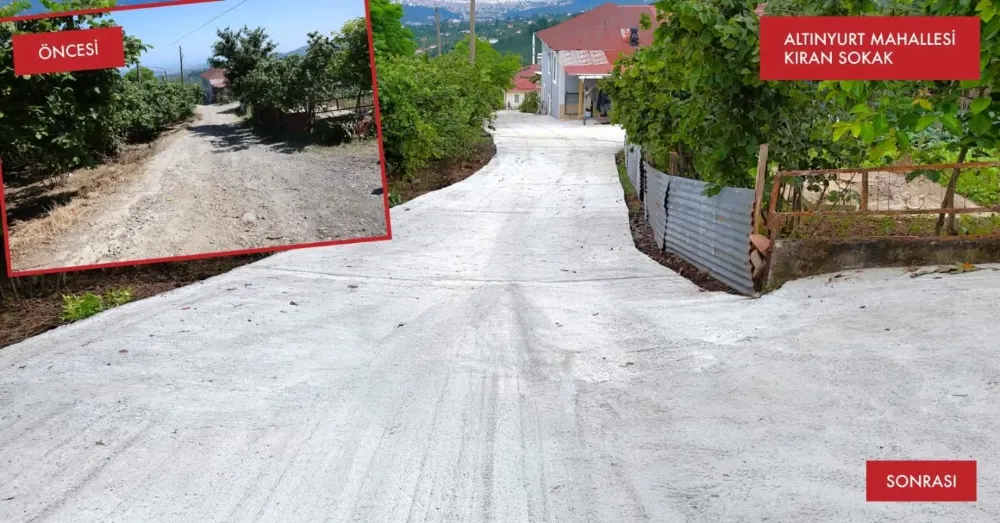 BAŞKAN ULAŞ TEPE, KIBRIS GAZİSİNE VERDİĞİ SÖZÜ TUTTU..