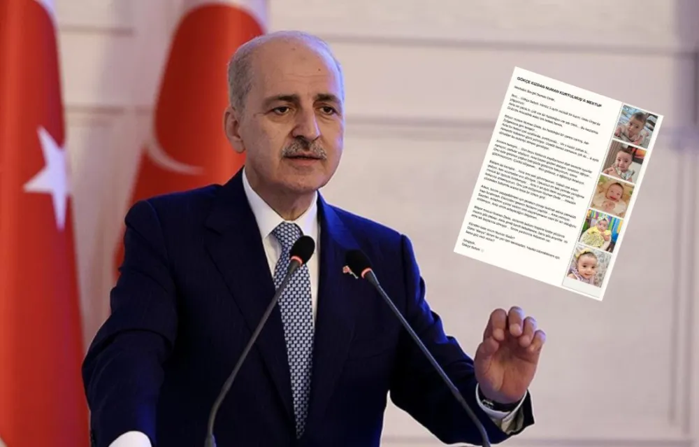 Ünyeli Gökçe Bebekten Numan Kurtulmuş’a Mektup