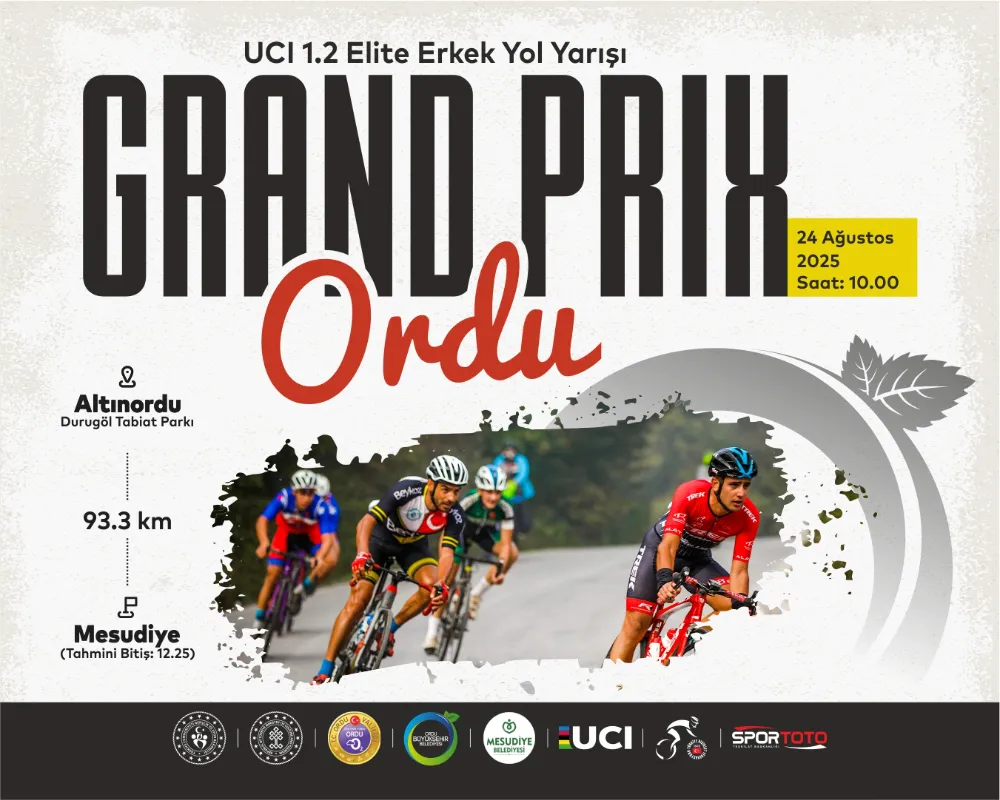 ORDU, GRAND PRİX BİSİKLET YARIŞLARINA EV SAHİPLİĞİ YAPACAK!