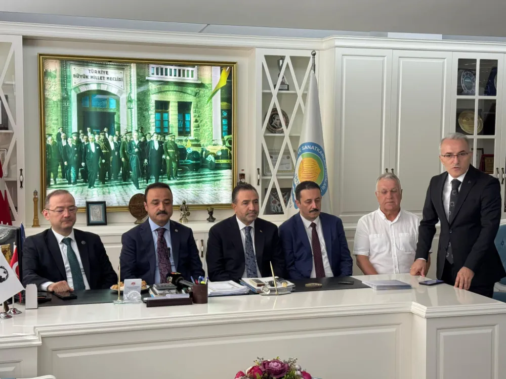 ŞANLITÜRK’TEN ORDU ESNAF VE SANATKARLAR ODASINA ZİYARET