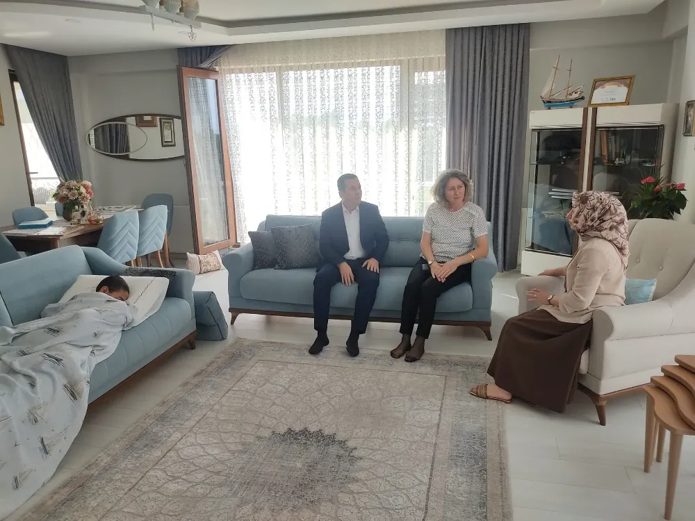 Kaymakam Işık’tan Şehit Ailesine Ziyaret