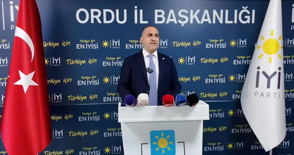 İYİ PARTİ İL BAŞKANI FATİH TİTİZ: “ORDU SAHİPSİZ, SORUNLAR DAĞ GİBİ BÜYÜYOR”