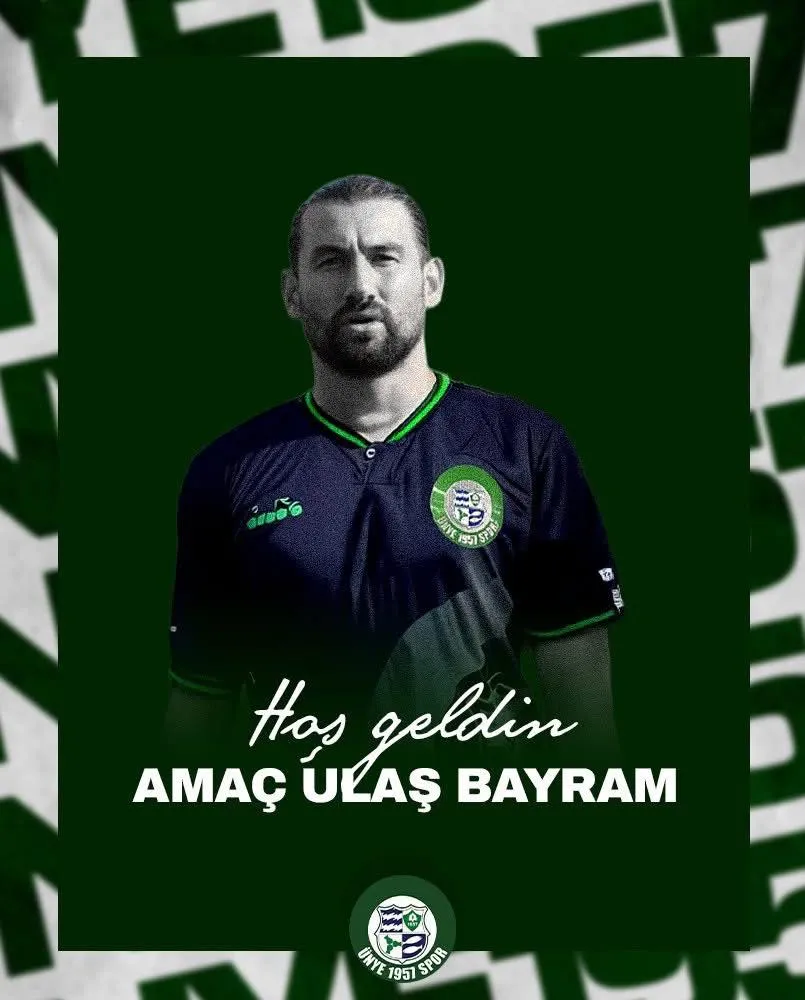 Ünye 1957 Spor’dan Kaleye Takviye: Amaç Ulaş Bayram İmzayı Attı