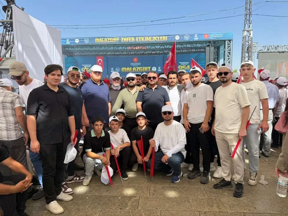 Ordu Malazgirt’te güçlü şekilde temsil edildi…