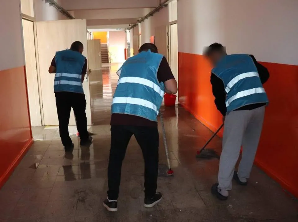 Ünye Denetimli Serbestlik Müdürlüğünden Okullara Destek
