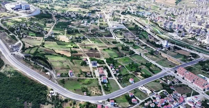 Samsun Şehir Hastanesi yolunda köprü ve kavşak çalışmaları sürüyor