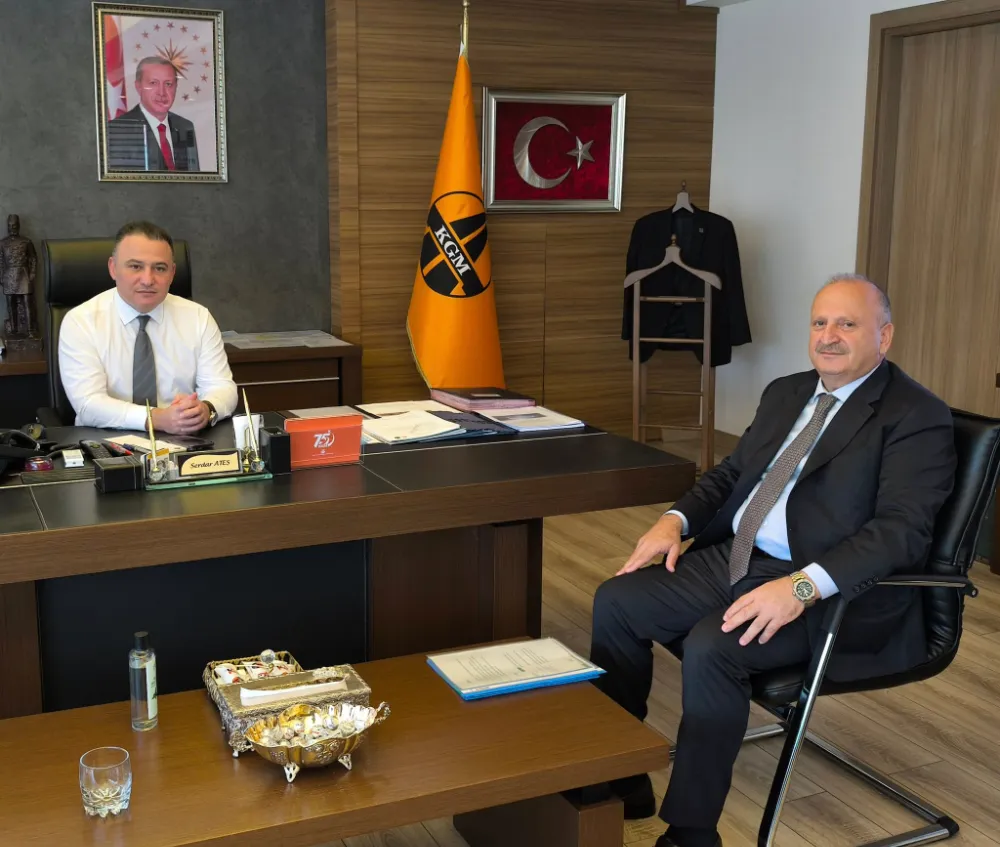 Başkan Tavlı, Karayolları Samsun 7. Bölge Müdürü Serdar Ateş’i Ziyaret Etti